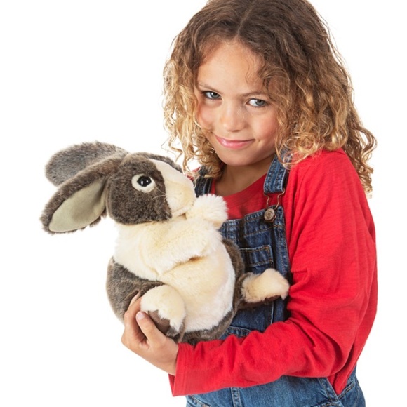 Folkmanis Puppet Dutch Rabbit - Picture 4 of 5